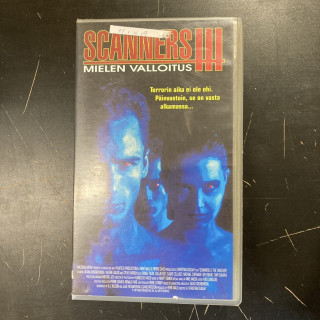 Scanners III - mielen valloitus VHS (VG+/M-) -kauhu/sci-fi-